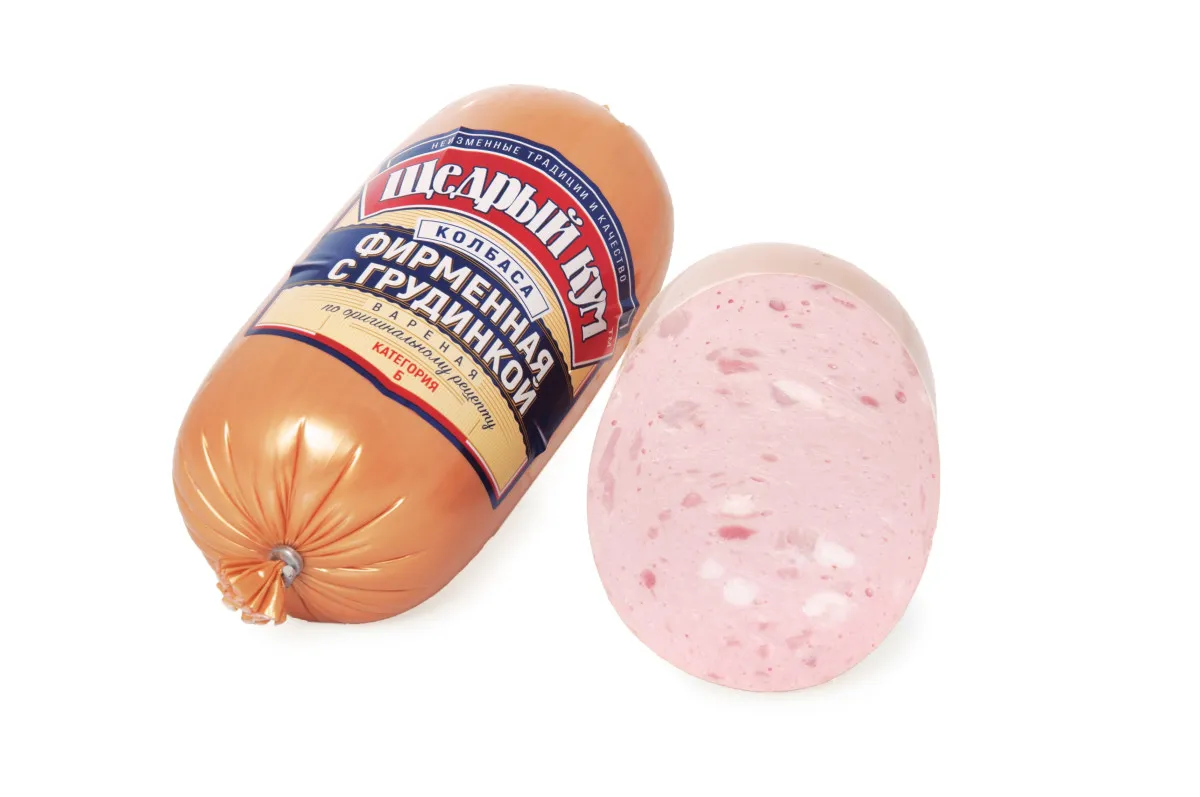 Колбаса "Фирменная с грудинкой" вареная1734951239